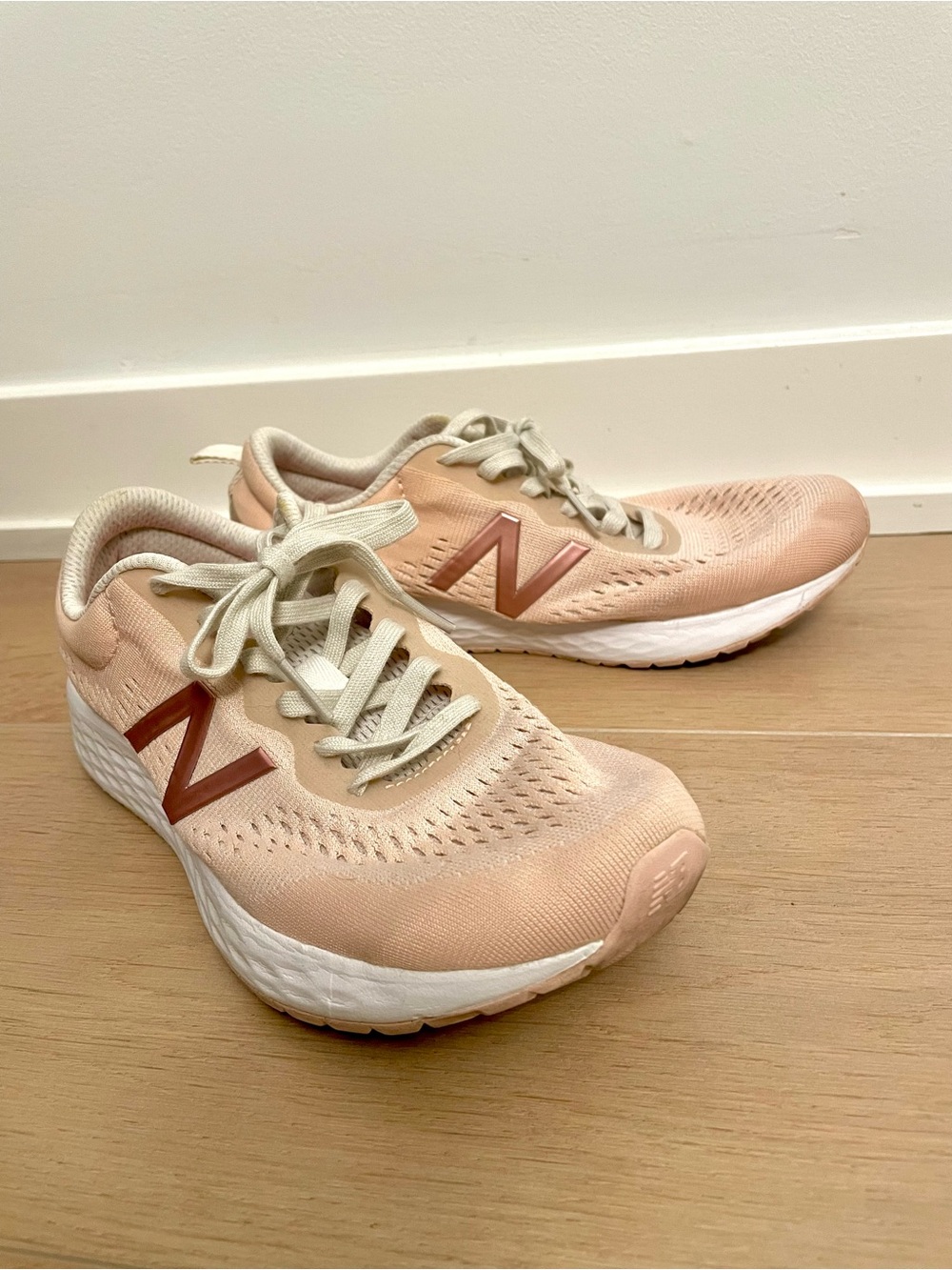 NEW BALANCE Light Pink Running Shoes